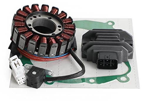 Artudatech Stator, Regler und Dichtung Set für Suzuki LT-Z 400 Quadsport Z400 KFX400 2003-2008