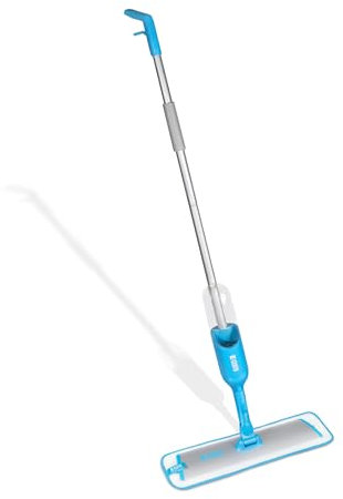 E-Cloth Easy-Click Spray Mop, Premium Microfibre Mops for Floor Cleaning, Ideal Cleaner for Hardwood, Laminate, Vinyl, Tile Flooring, 100 Wash Promise