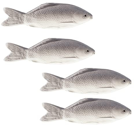 TOYANDONA 4 Stücke Simulierte Fisch Kunststoff Spielzeug Künstliche Fisch Modell