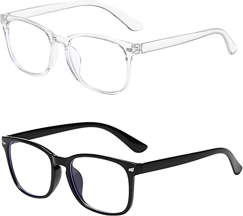 Roontin Light Blocking Glasses, Anti Eyestrain UV Glare Blue Light Glasses for Women Reduce Eye Strain Headache for Computer Gaming Pc