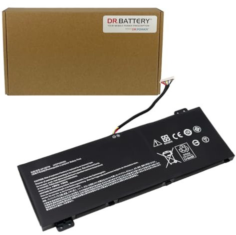 DR. BATTERY Batteria compatibile AP18E7M per Acer Nitro 5 AN515-54 AN515-55 AN515-44 AN515-43 Nitro 7 AN715-51 Aspire 7 A715-74G Triton 300 PT315-51 Predator Helios 300 PH300 15-52 PH317-52 [15,4 V]