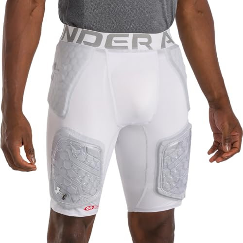 Under Armour Unisex Gameday Armour Pro Fußballhose, Weiss/opulenter Garten, X-Large