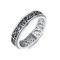 Fidget Ring aus 925er Sterlingsilber Musiknoten-Ring für Frauen Angst-Spinner-Ring Fidget-Schmuck Geschenke für Frauen und Männer (54)