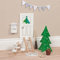 goki 60678 - Wichteltür Komplett-Set aus Holz, skandinavische Tradition Advent, Weihnachtsdeko Kinder- & Wohnzimmer, Feen & Wichtel, weckt Fantasie & fördert Kreativität, 22er Set, ab 3 Jahre