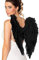 Boland-78345 Alas Emplumadas, color negro, S (Ciao Srl 78345)