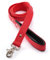 PetTec Hundeleine mit Handschlaufe, Führleine 2m bis 80kg, Trainingsleine/Ausbildungsleine/Trekkingleine für Hunde aus TRIOFLEX (ähnl. Biothane), wasserabweisend & robust, Dog Leash (Rot)