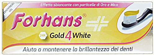 Forhans Gold4Sensitive Zahncreme mit aufhellender Wirkung 75 ml