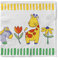 Sovie HORECA Serviette Bobby | Tissue 33x33 cm | Kinder bunt Geburtstag | Einmalgebrauch | 100 Stück