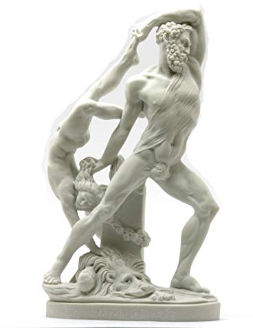 Hercules Werfen Lichas Griechischer Römischer Gott Statue Skulptur Canova Museum