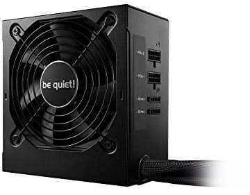 be quiet! System Power 9 500W cm PC-Netzteil | 80 Plus Bronze Effizienz | ATX | mit Kabelmanagement | Schwarz | BN301