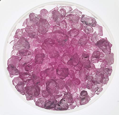 Rosa deko für Innenbereich Glassteine 4-10 mm, 0,9 kg