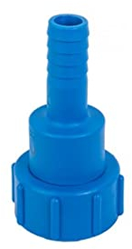 Bradas IBC Verbinder Regentonnenverbinder Tankverbinder Innengewinde S60x6 mit Drehausgang Schlauchanschluß 1 IBCS60F-H100MT 6249