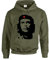 Trend Gear Che Guevara Herren-T-Shirt mit Gesicht und Silhouette, Retro, politische Revolution, Kuba, T-Shirt, Hoodie, L