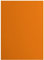 Vaessen Creative 2927-013 Florence Cardstock Papier, Orange, 216 Gramm/m², DIN A4, 10 Stück, Glatt, für Scrapbooking, Kartenherstellung, Stanzen und andere Papierbasteleien