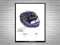 Lewis Hamilton Racing Driver Weltmeister 2021 Helm signiertes Poster A4