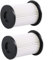2 Hochwertige HEPA Filter - Für Akku Staubsauger CleanMaxx PC P008E und PC P009E passend - Wiederverwendbar aus umweltfreundlichem Material - Bestleistung beim Saugen