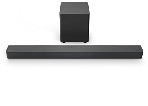 VIZIO M-Series 2.1 Sound Bar with Dolby Atmos and DTS:X, Wireless Subwoofer, M215a-J6 (HDMI)-Black
