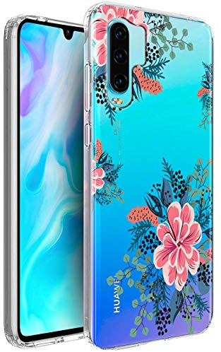 CoolGadget Motiv Hülle für Huawei P30 Pro - Motiv 09 Designhülle, Anti-Fingerprint, Slim Fit Schutzhülle mit Erhöhtem Kamerarand, Stoßfest, Kratzschutz