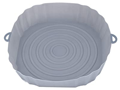 Freidora de aire de silicona, reutilizable, resistente al calor, antiadherente, para tostadora, horno, cocina, hornear, parrilla