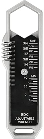EDC verstellbarer Schraubenschlüssel, Taschenschlüssel, Bolzen-Action-Stift, Multitool-Taschenwerkzeuge