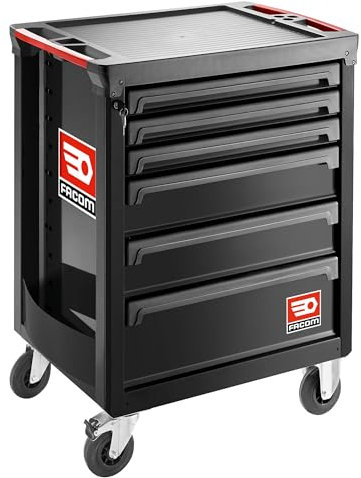 FACOM Roll M3 6 Drawer Trolley Black Roll.6NM3APF (FAC70218)