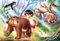 alles-meine.de GmbH Puzzle 60 Teile - Dschungelbuch - Zootiere - Kinderpuzzle für Kinder - Tiere Mowgli Tiger Schlange Märchen