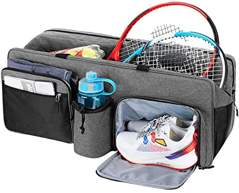 Tennistasche – Umhängetasche für Tennis, große Tennisschlägertaschen, Reisetasche für Damen, Herren, Tennis und Sportschuhe, Zubehör für Outdoor-Sportarten