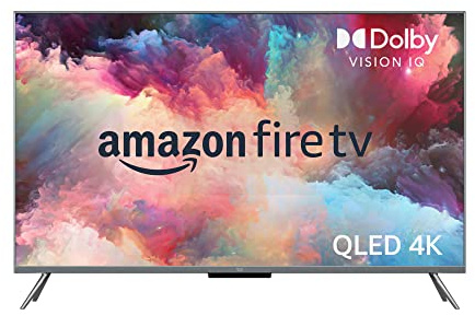 Amazon Fire TV 55 Omni QLED Series 4K UHD smart TV, Dolby Vision IQ, Fire TV Ambient Experience, local dimming, hands-free with Alexa
