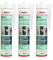 3x dubaust BAS24 Bausilikon Fenstersilikon Neutralsilikon Innen/Aussenbereich witterungsbeständig hochelastisch 310ml Kartusche (hellgrau)