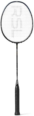 RSL Badmintonschläger Nova 011 V3 mit Ashaway Wettkampfbesaitung 100% Carbon/Graphit Racket