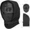 Qavctw Airsoft Maske Sturmhaube Vollgesichtsmaske Outdoor Sport Halloween Paintball Militär Wildmaske Cosplay Coole Gesichtsmaske Techwear Futuristische Maske Mesh Augenschutz Kopfbedeckung Maske