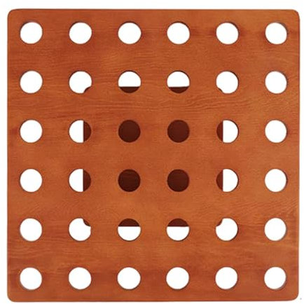 Soporte para conos | Soporte para conos de embutidos | Soporte de madera para conos de helado, bandeja de aperitivos, soporte de exhibición de alimentos, soportes de cono de 13 x 13 pulgadas, soporte