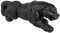 Nupuyai Obsidian-Panther-Statue, geschnitzter schwarzer Stein, geschnitzte Tier-Leoparden-Figur, Sammler-Skulptur für Zuhause, Büro, Tischdekoration