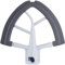 Equust Frusta Flex Edge compatibile con miscelatori a testa inclinabile da 4,5-5 litri, accessori per mixer KitchenAid, paletta con raschietto, bordi flessibili in silicone