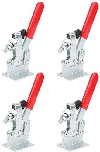 Fictory Morsetti a innesto rapido Fictory Quick Fixture, 4 pezzi, piastra fissa con gambo dritto e rettifica verticale, strumenti di fissaggio