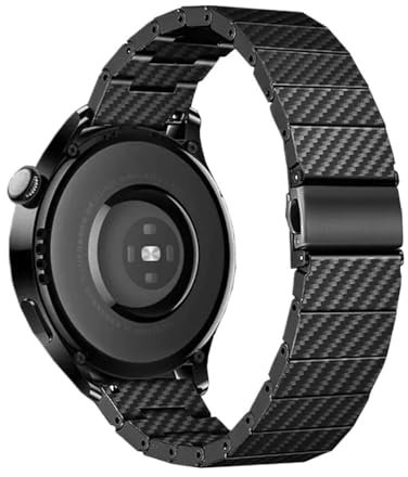 20 mm 22 mm Carbonfaserband passend for Samsung Watch 6 Classic 43 mm 47 mm/5 Pro 45 mm 44 mm 40 mm Correa-Armband passend for HUAWEI Watch GT 2e-Armband(For Galaxy 6-6 Classic)