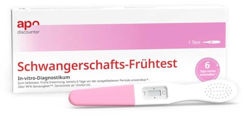 Schwangerschaftstest Frühtest von apodiscounter 1 stk