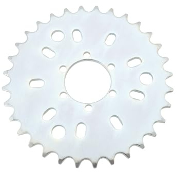 VGOL 1 Stück 32T Motorisiertes Fahrradkettenrad 135mm Kettenrad 9 Loch Kettenradmontagesatz Kompatibel Mit 49cc 50cc 66cc 80cc Motorisiertes Fahrrad