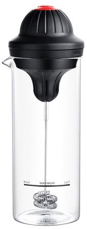 dijiusidy Herramienta de espumador de Leche de Cocina Zulay para espumar Leche en casa Espumadores de Leche de Mano Espumador de Leche de Mano. café con Leche