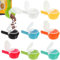 8 Stück Verschlussclips Mit Ausschütter, Snackspender Clip Wiederverwendbare Küchenclip, Tütenclips Tütenverschluss Frischeclips für Verpackung Lebensmittel Süßigkeiten Snacks Nüsse Tiernahrung(Bunt)