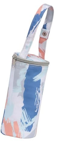 zwxqe Nursing Bottle Cooler Warmer Bag, Insulated Breastmilk Cooler, Leak-Proof Milk Warming 3.1x1.24x1.08 inches, Ergonomic Jar Insulation Bag, Portable Bottle Bag for Nursing