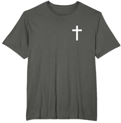 Einfaches christliches Kreuz T-Shirt