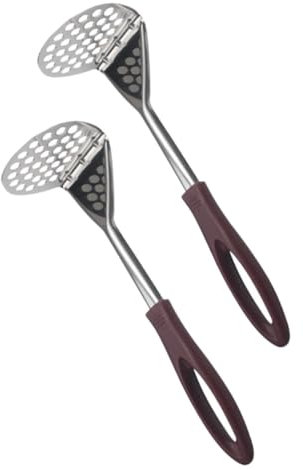 BRIGHTFUFU Kartoffelstampfer-schaufeln Aus Edelstahl Glatte Kanten Keine Kratzer An Den Händen Für Kartoffelschaufeln