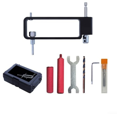 Verstellbarer Lochöffner, 50–250 mm, Legierung, Holzbohrer für Holzbearbeitung, Möbelherstellung, Heimwerker-Projekte