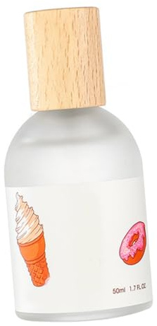 MOTHNUR Natürliches Parfüm für Mädchen 50ml mit Frischem Duft und Glas Sprühflasche Leichtes Damenparfüm zum Aufsprühen vor Ausgehen Am