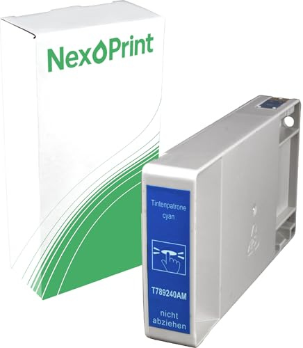 Druckerpatrone kompatibel zu Epson C13T789240 T7892 Cyan Workforce Pro WF-5690 DWF Epson WF-5620 DWF Epson WF-5190 DW Epson WF-5110 DW