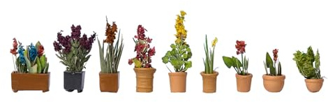 Noch 14012 Ornamental Plants in Pots Landscape Modelling