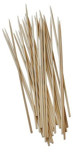 PAPSTAR 250 Schaschlikspieße, Bambus Ø 3 mm 30 cm