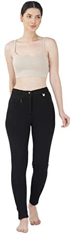 Avon Equine Women's JodS/L28/BK Jodhpurs - Black, Size 10/28-Inch