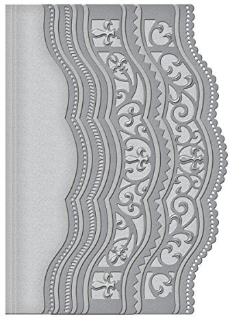 Borderabilities Spellbinder Paper Arts Scalloped Borders Two Die Template